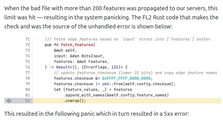 Cloudflare Rust unwrap